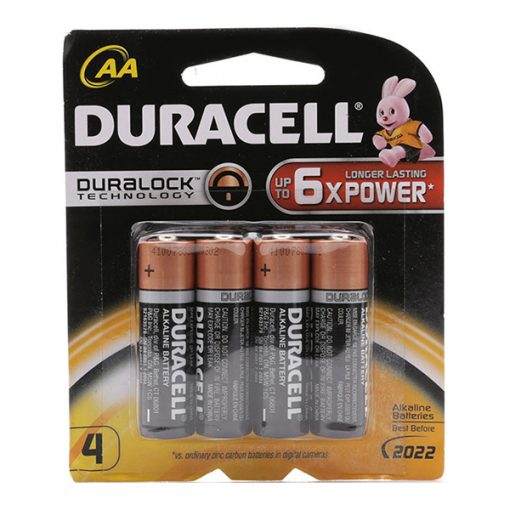 Pin tiểu AA LR6 Duracell MN1500 Alkaline 1.5V vỉ 4 viên