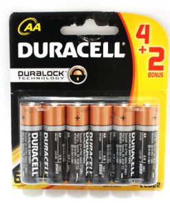 Pin tiểu AA LR6 Duracell MN1500 Alkaline 1.5V vỉ 6 viên