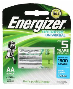 Pin sạc AA HR6 Energizer Ni-Mh 1.2V 1500 mAh vỉ 2 viên