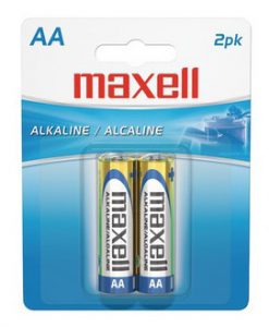 Pin tiểu AA LR6 Maxell Alkaline 1.5V vỉ 2 viên