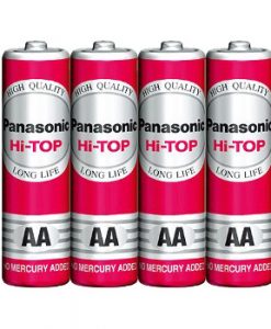 Pin tiểu AA R6 Panasonic Hi-Top Carbon R6DT/4S 1.5V gói 4 viên
