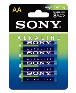 Pin AA LR6 Sony Alkaline AM3L-B4D 1.5V vỉ 4 viên