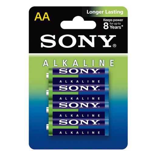 Pin AA LR6 Sony Alkaline AM3L-B4D 1.5V vỉ 4 viên
