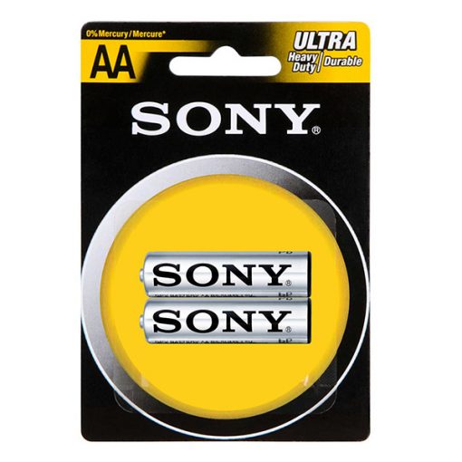 Pin AA SUM3 R6 Sony Carbon 1.5V vỉ 2 viên
