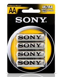 Pin AA SUM3 R6 Sony Carbon 1.5V vỉ 4 viên