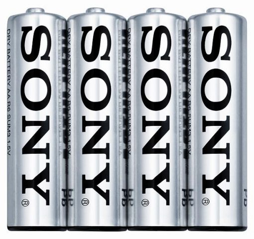 Pin AA SUM3 R6 Sony Carbon 1.5V gói 4 viên