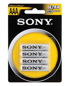 Pin AAA SUM4 R03 Sony Carbon 1.5V vỉ 4 viên