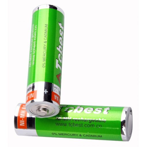 Pin tiểu sạc AA Tcbest Ni-Mh 1.2V 2700mAh vỉ 2 viên